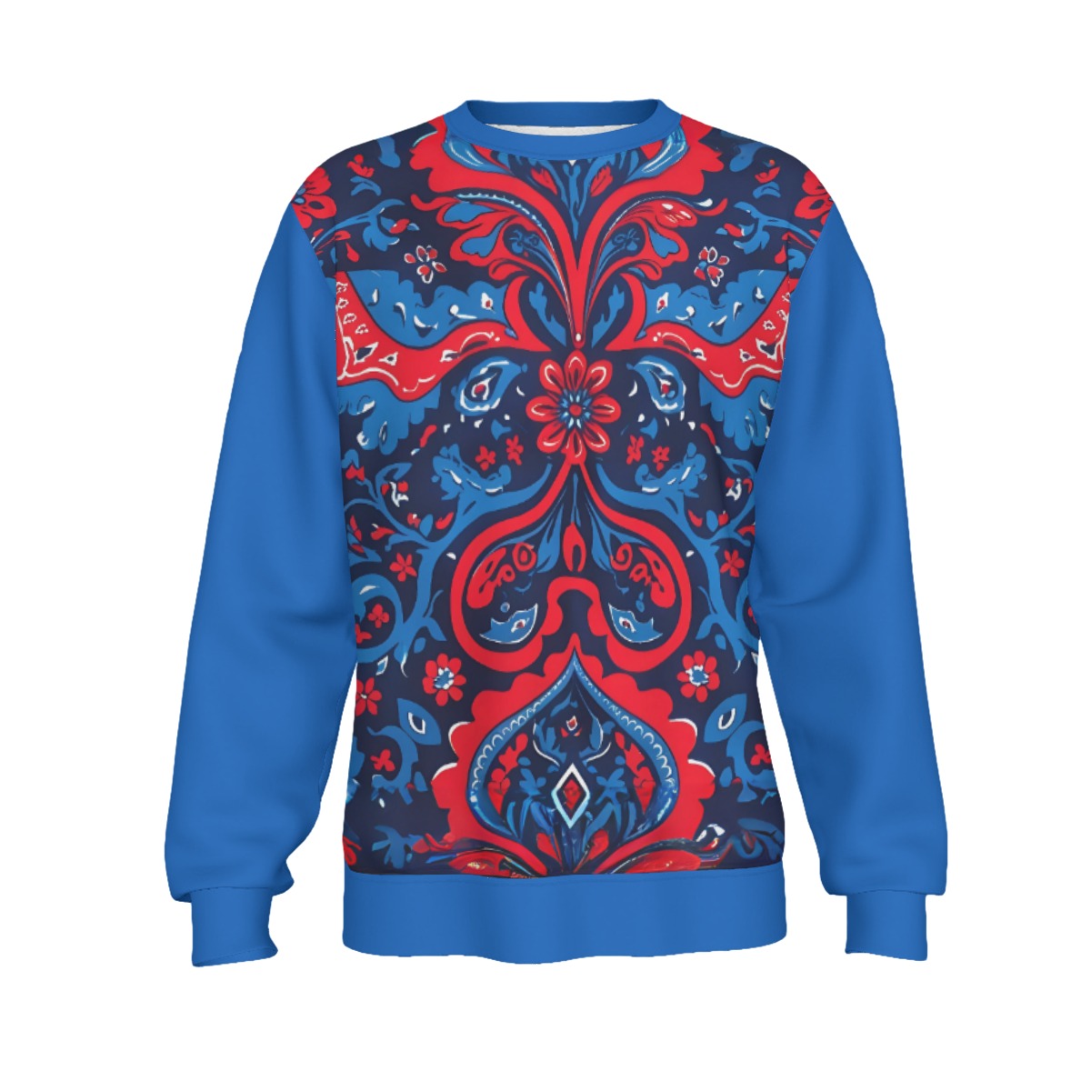Growth In Pain Apparel Men's Bandana Print Premium Streetwear Sweatshirt