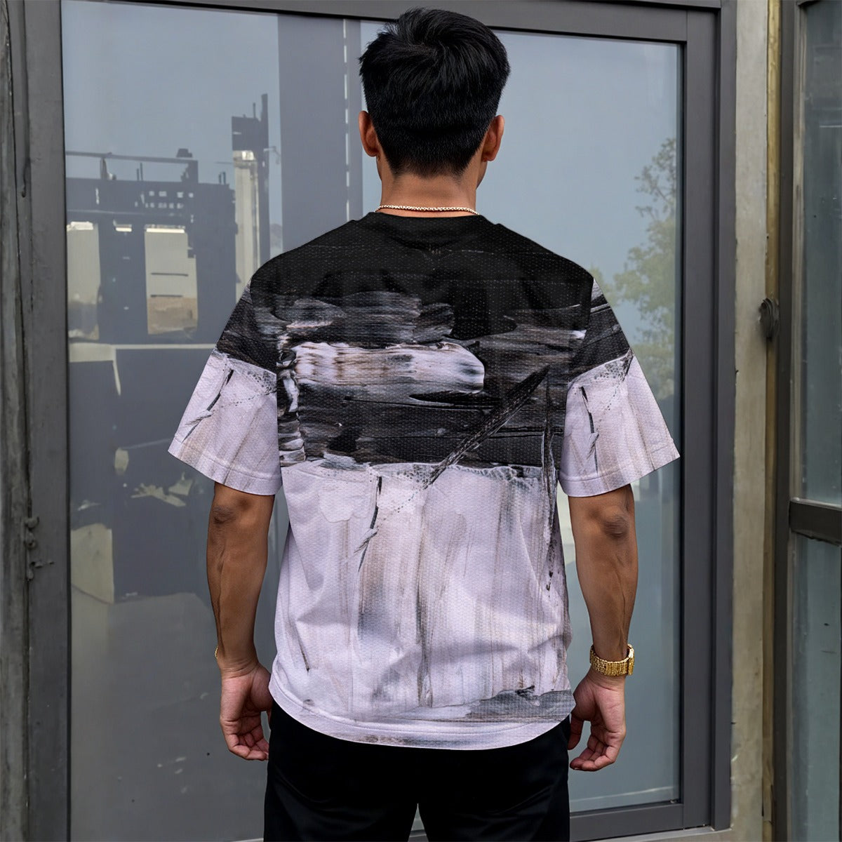 Growth In Pain Apparel Unisex Drop-Shoulder T-Shirt 180GSM - Premium Streetwear Tee for Casual & Nig
