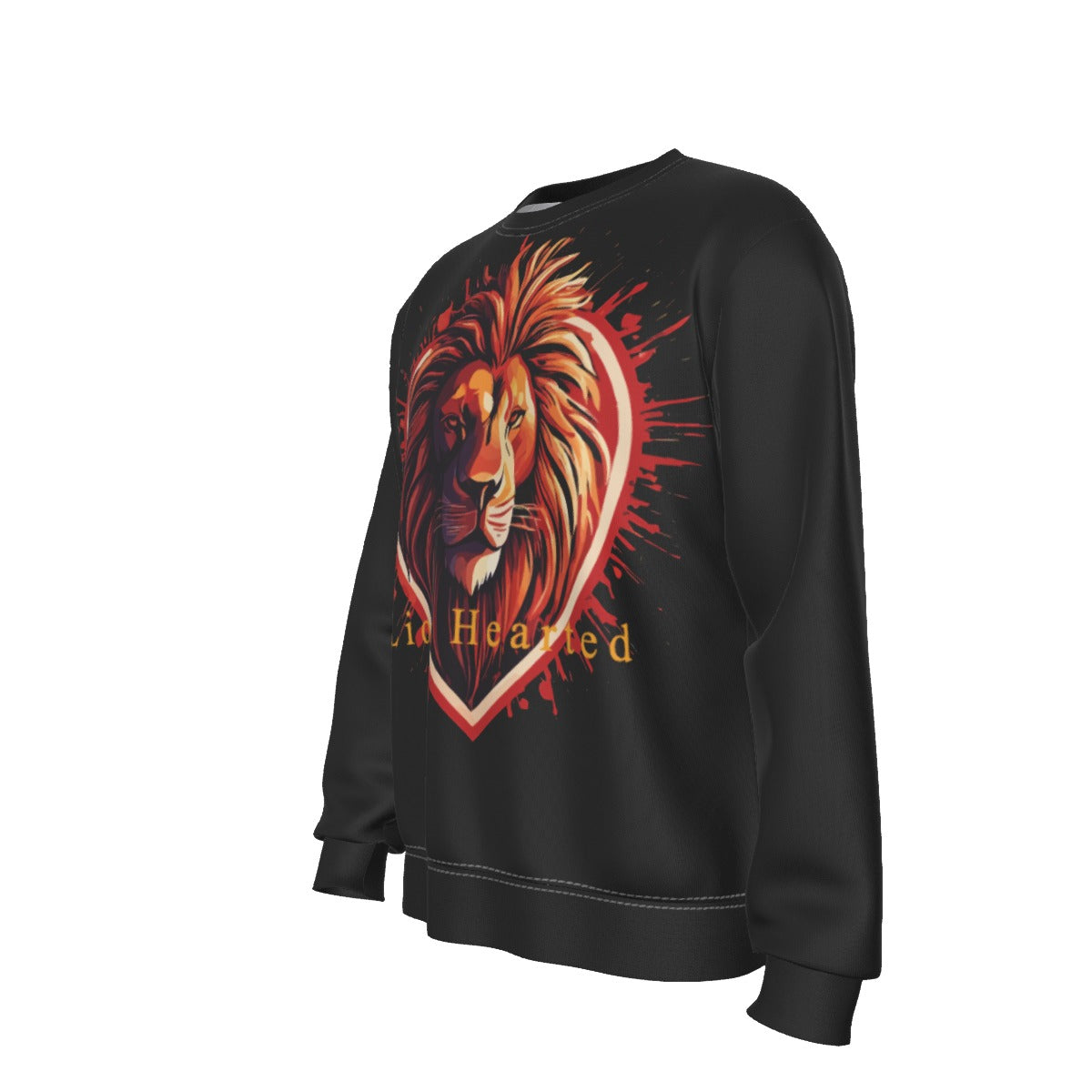 Growth In Pain Apparel "Lion Hearted" Graphic Sweatshirt for Streetwear|Nightlife