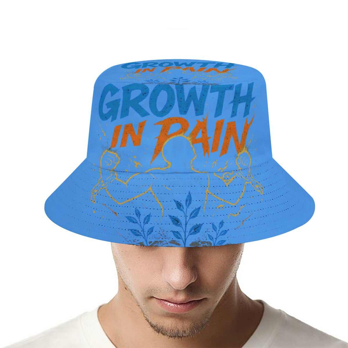 GIP Apparel Bucket Hat - Nightlife Party Print Street Style Fashion
