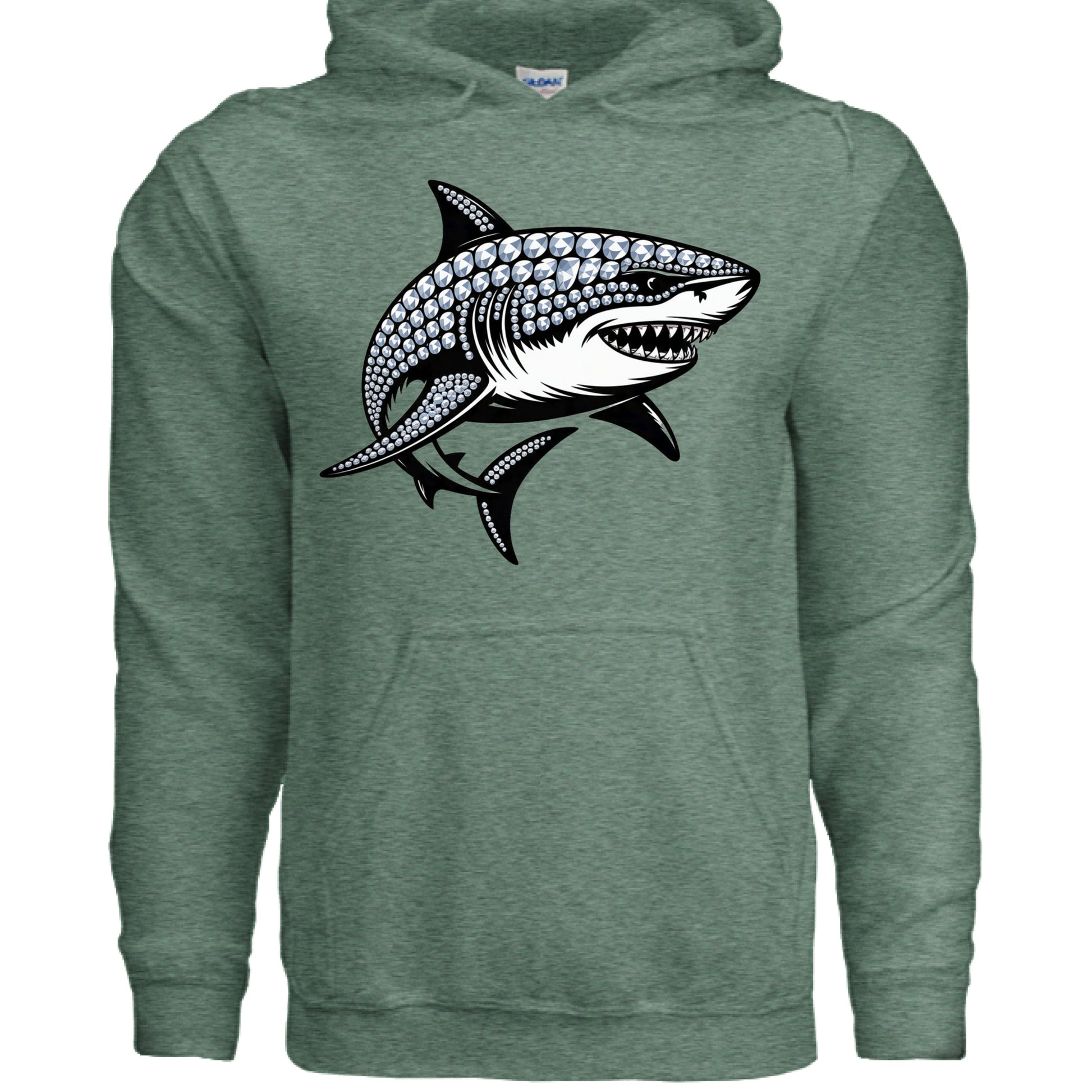 Heather Sport Dark Green - FRONT