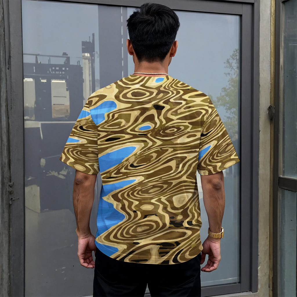 Growth In Pain Apparel Unisex Drop-Shoulder T-Shirt 180GSM - Premium Streetwear Tee for Casual & Nightlife