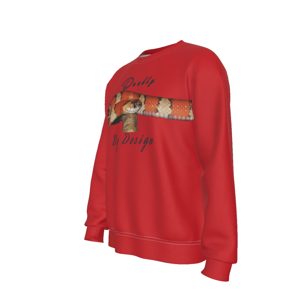 GIP Apparel Men's 'Deadly by Design' Streetwear Crewneck Sweatshirt