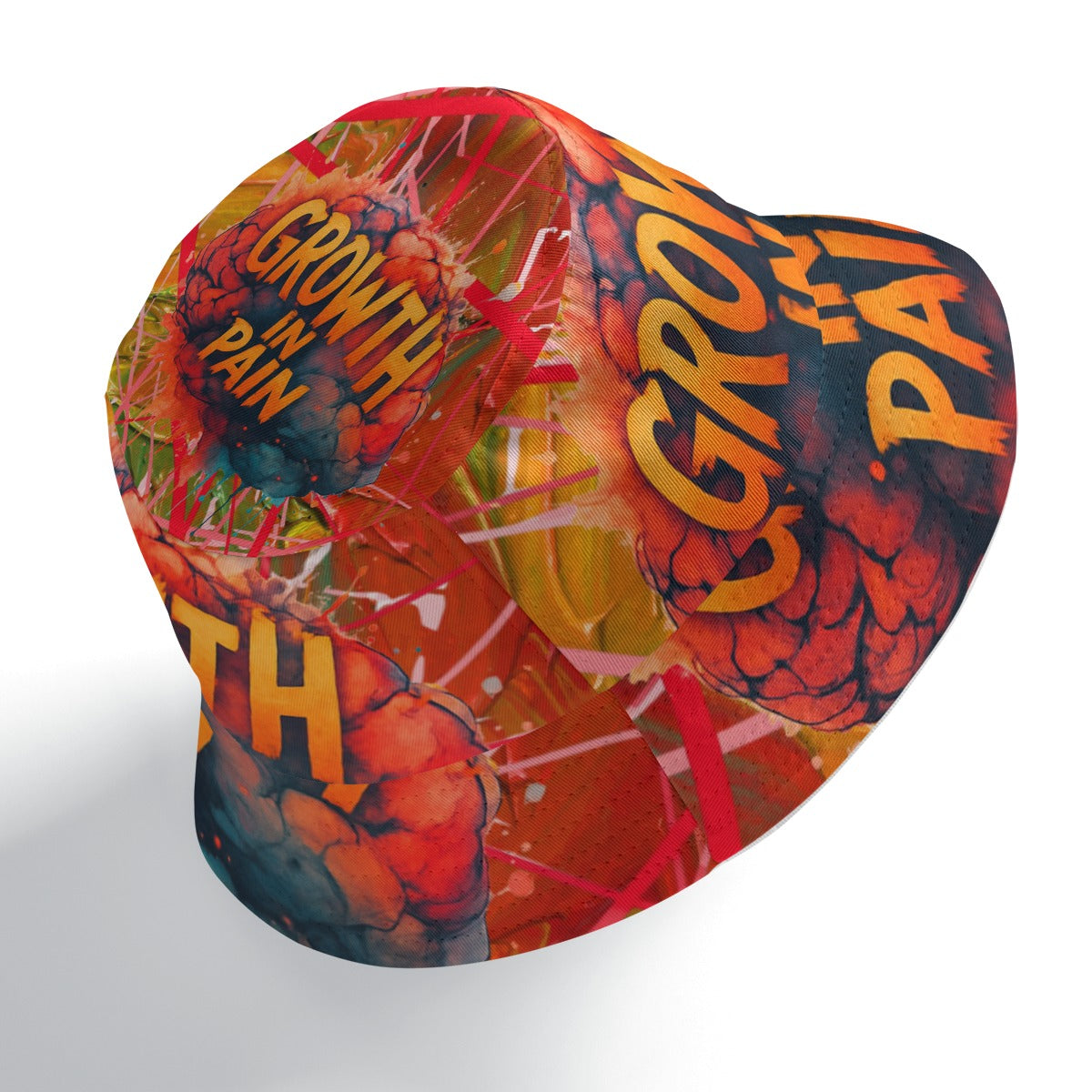 GIP Apparel Double-Side Print Bucket Hat for Streetwear & Nightlife