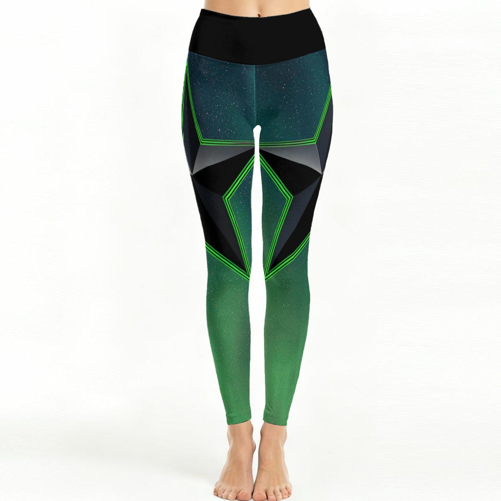 GIP Apparel Women's High Waist Leggings | Side Stitch Closure