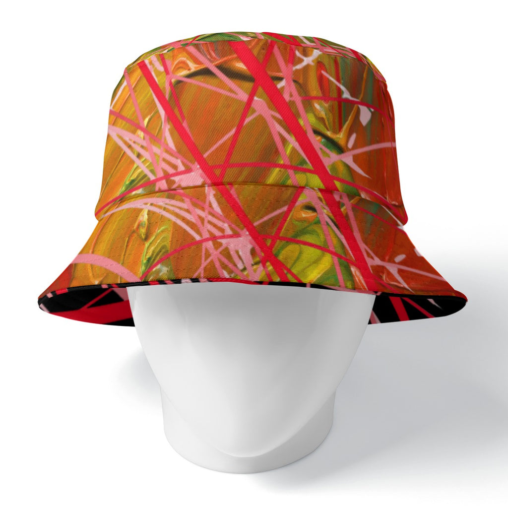 GIP Apparel Double-Side Print Bucket Hat - Reversible Stylish Design