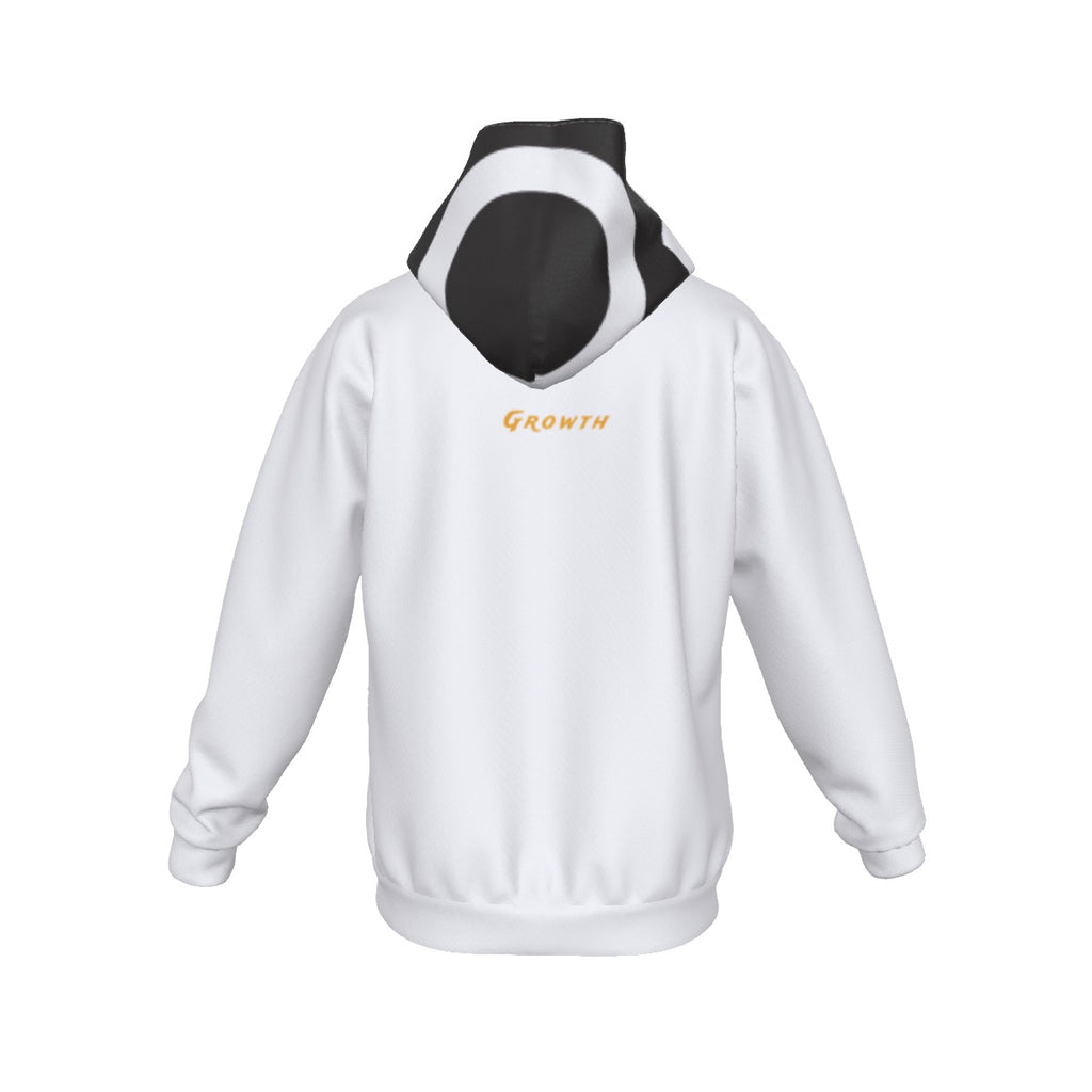 Growth In Pain Apparel Men's Warm Sherpa Fleece Zip Up Hoodie - Thick Winter Sweatshirt with Plush L