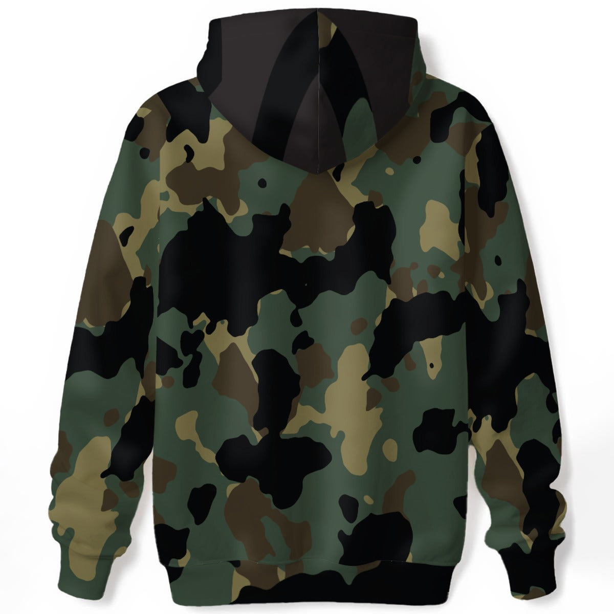 GIP Apparel Unisex 310GSM Premium Cotton Hoodie - Street Camo Design for Nightlife & Outdoor Wear