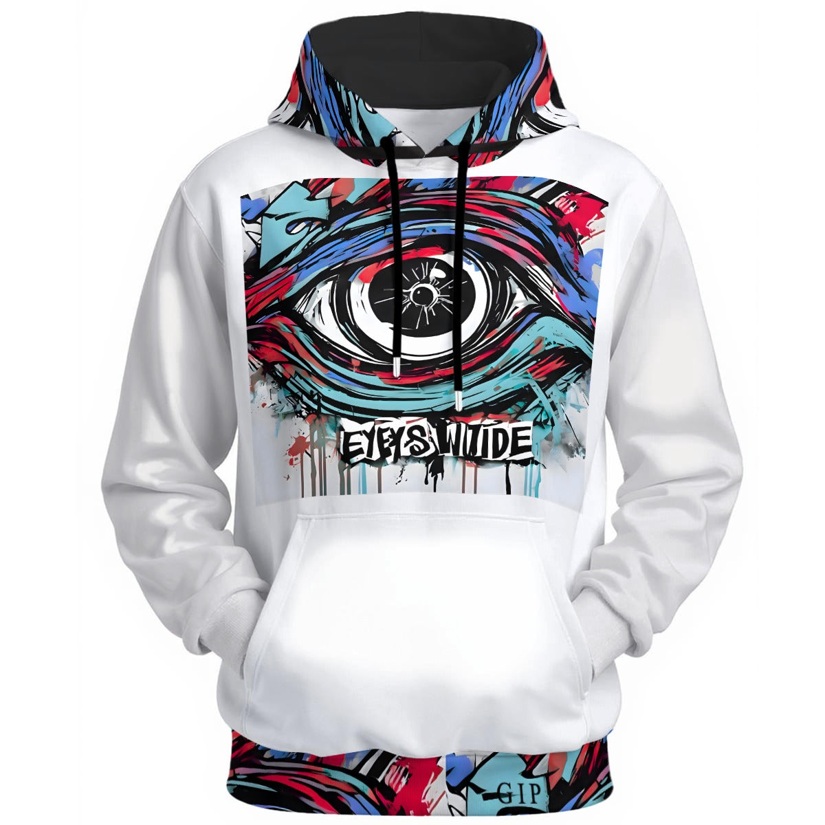 GIP Apparel Premium Unisex 310GSM Cotton Pullover Hoodie | Streetwear "Eyes Wide"