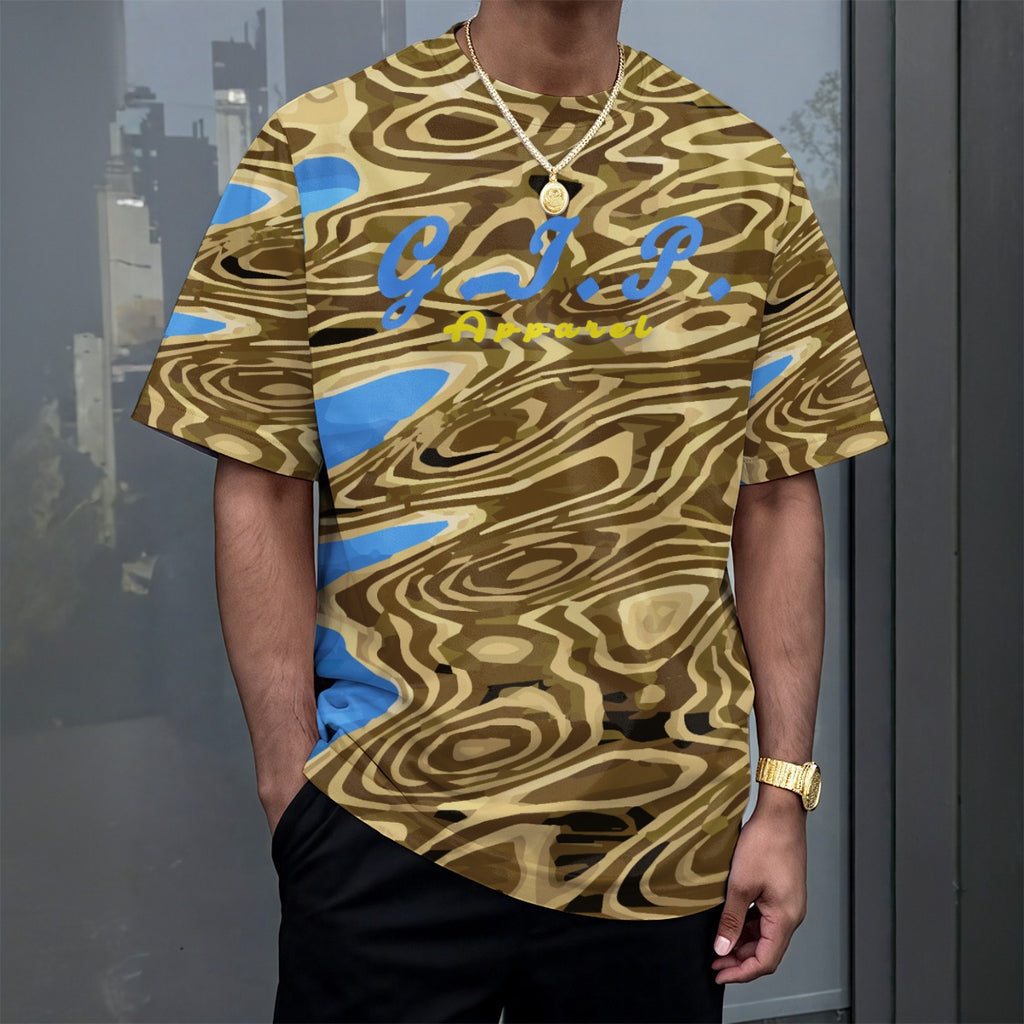 Growth In Pain Apparel Unisex Drop-Shoulder T-Shirt 180GSM - Premium Streetwear Tee for Casual & Nightlife