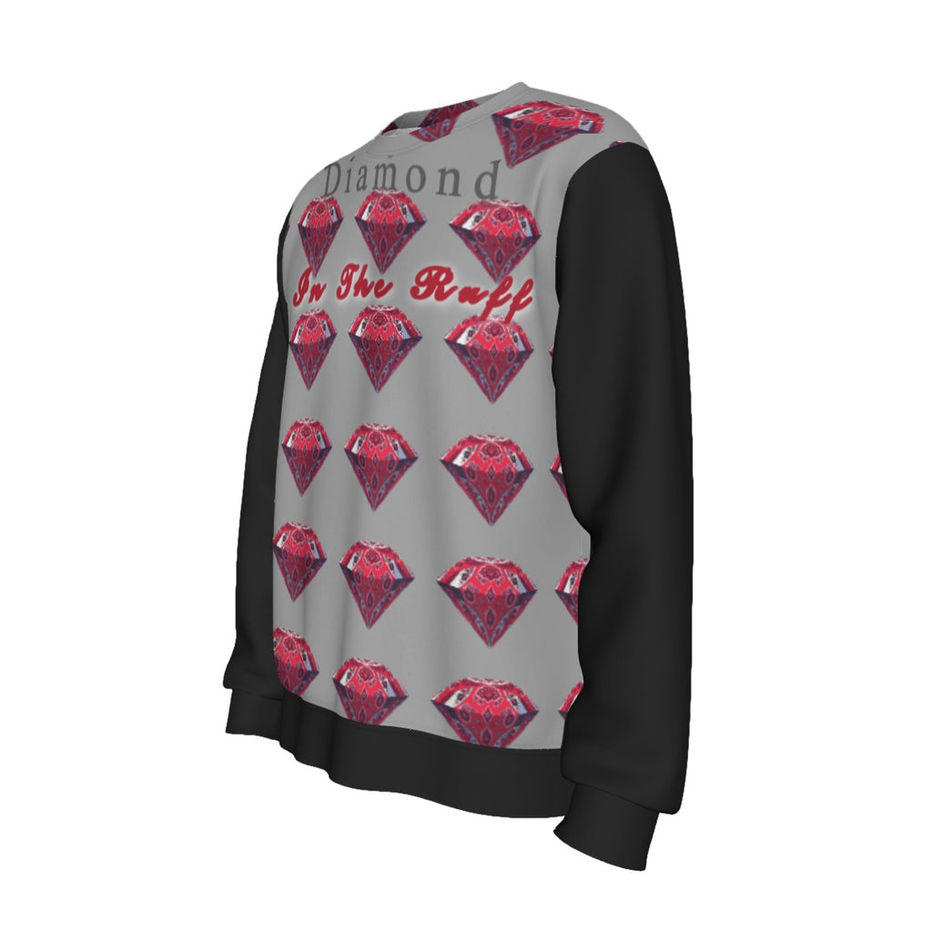 Growth In Pain Apparel Men's 'Diamond in the Ruff' Premium Streetwear Sweatshirt