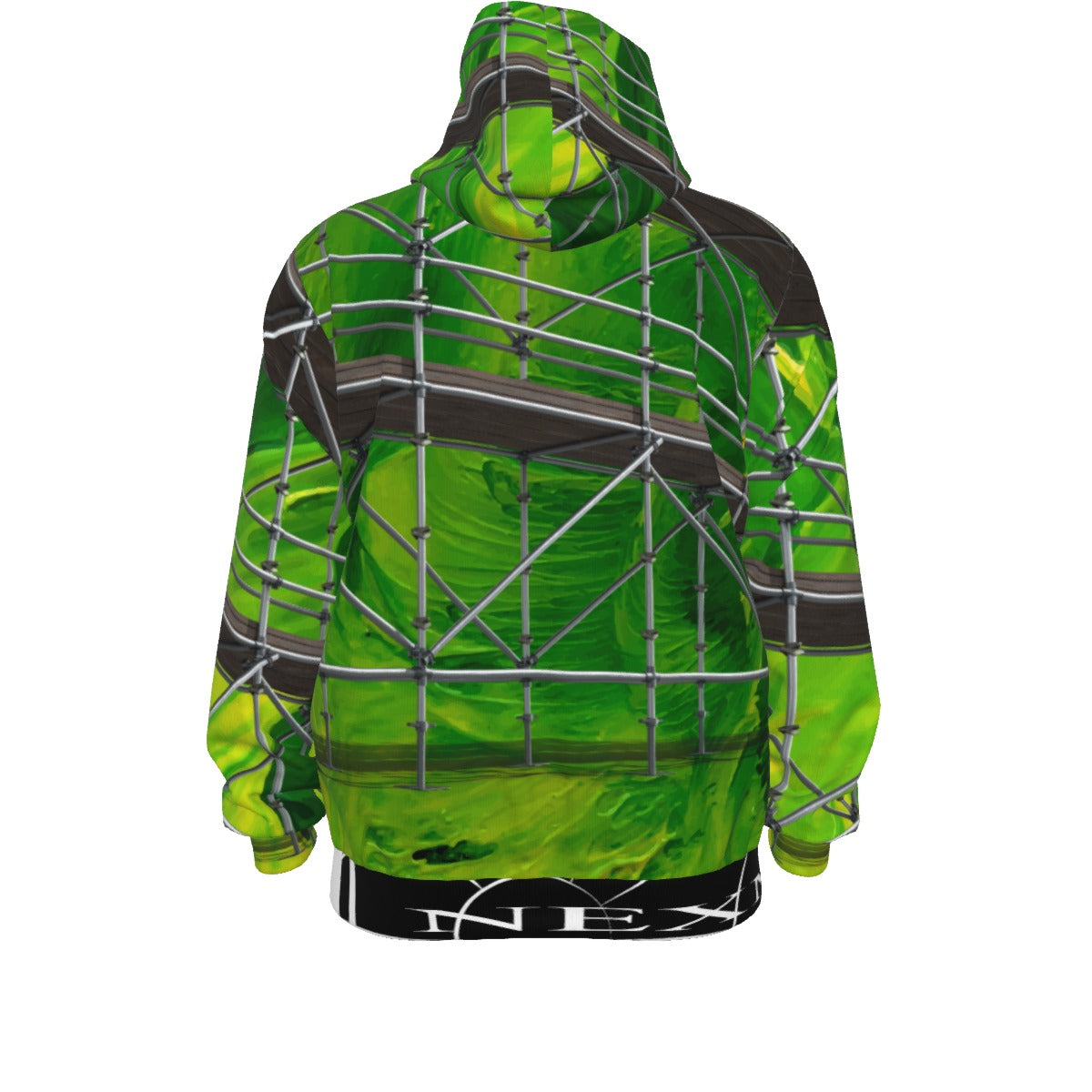 Growth In Pain Unisex Zipper Premium Hoodie 310GSM 100% Cotton|Streetwear