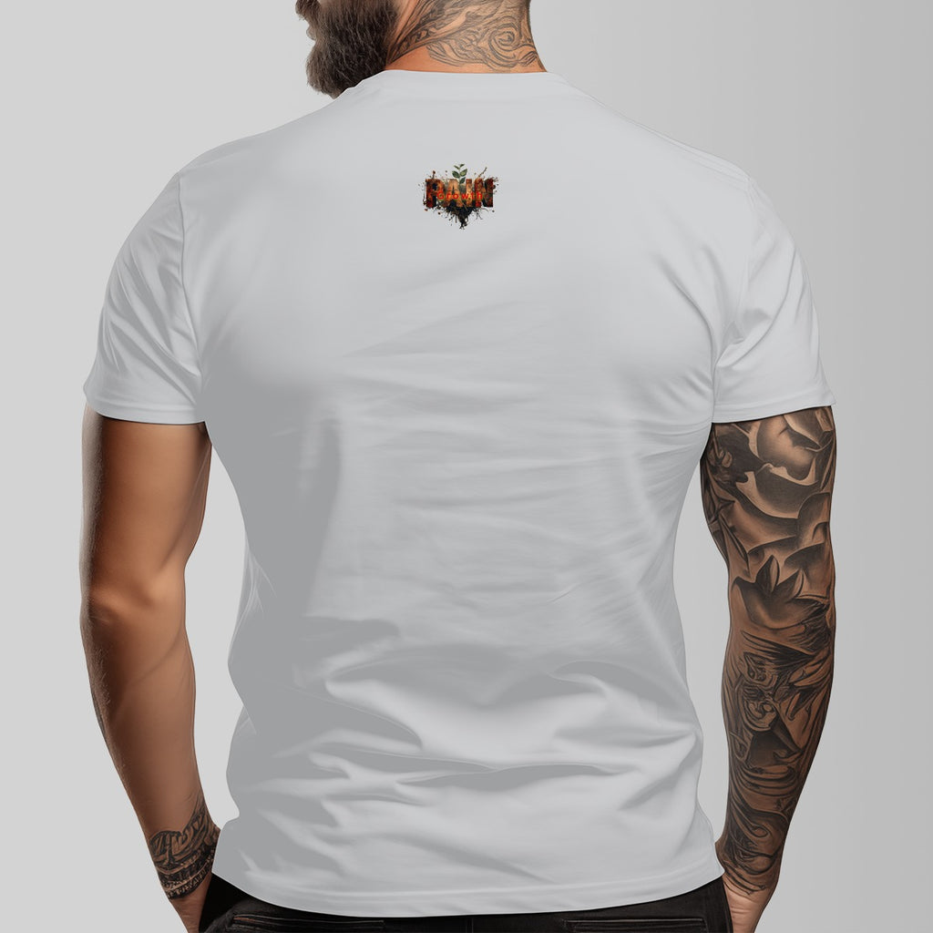 GIP Apparel " Lion Heart" O-neck Short Sleeve Premium T-shirt | 180GSM 100% Cotton (10 Colors)