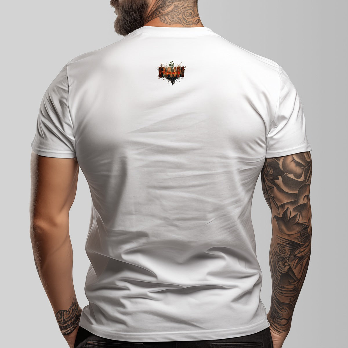 GIP Apparel " Lion Heart" O-neck Short Sleeve Premium T-shirt | 180GSM 100% Cotton (10 Colors)